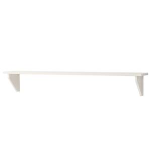 Étagère murale Lillehammer Pin massif - Pin blanc - Largeur : 100 cm