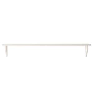 Étagère murale Lillehammer Pin massif - Pin blanc - Largeur : 100 cm