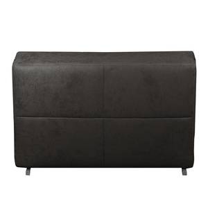 Schlafsofa Tenorio Microfaser - Schwarz - Breite: 120 cm