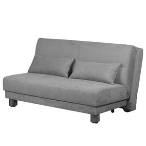 Schlafsofa Tenorio Microfaser - Grau - Breite: 156 cm