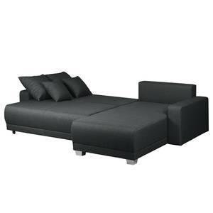 Ecksofa Alstrup Webstoff - Anthrazit