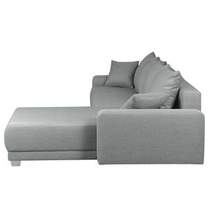 Ecksofa Alstrup Webstoff - Grau