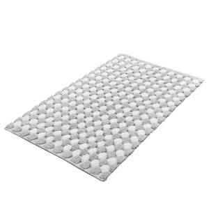 Tapis de bain Merida Coton - Gris clair - 60 x 100 cm