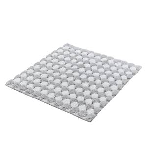 Tapis de bain Merida Coton - Gris clair - 60 x 60 cm