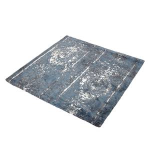 Tapis de bain Caracas Tissu mélangé - Gris - Bleu Gris - 60 x 60 cm