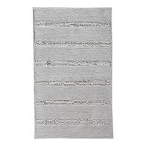 Tapis de bain Monrovia Tissu mélangé - Gris clair - 60 x 100 cm