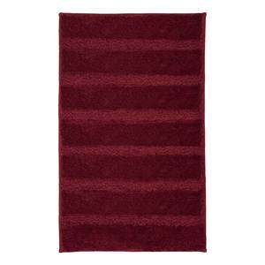 Tapis de bain Monrovia Tissu mélangé - Rouge Bordeaux - 60 x 100 cm