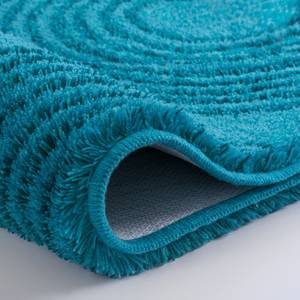 Badmat Cosima textielmix - Turquoise - 70 x 120 cm