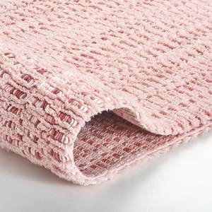 Badteppich Sway Baumwollstoff - Rosa - 70 x 120 cm