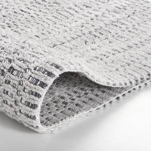 Tapis de bain Sway Coton - Gris clair - 60 x 60 cm