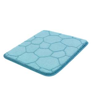 Badteppich Soapy Mischgewebe - Hellblau - 50 x 60 cm