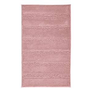 Tapis de bain Monrovia Tissu mélangé - Rose - 60 x 100 cm