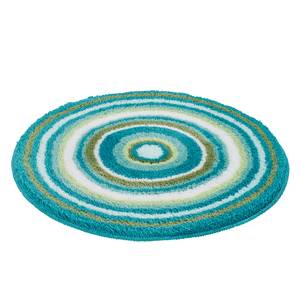 Badmat Mandala textielmix - Groen - Diameter: 60 cm