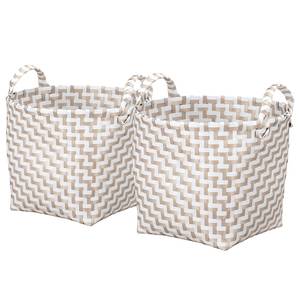 Paniers Double Carry (lot de 2) Matière plastique - Cachemire