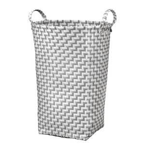 Panier à linge Double Laundry Matière plastique - Gris