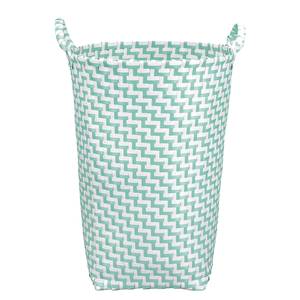 Panier à linge Double Laundry Matière plastique - Turquoise