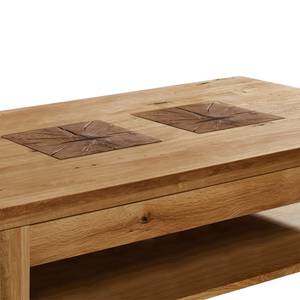 Tavolino da salotto Darley Quercia selvatica massello - Larghezza: 118 cm