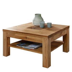 Table basse Darley Chêne sauvage massif - Largeur : 70 cm