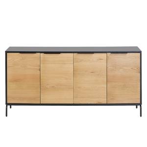 Sideboard Ceduna Eiche / Matt Schwarz