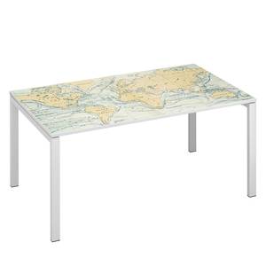 Bureau easyDesk Vintage IV wit - Breedte: 140 cm