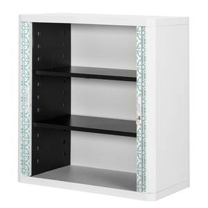 Armoire de bureau easyOffice Vintage I Matière plastique - Blanc