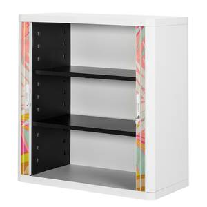 Armoire de bureau easyOffice Color II Matière plastique - Blanc