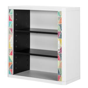 Armoire de bureau easyOffice Vintage III Matière plastique - Blanc