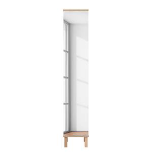 Garderobe Padua wit/eikenhout