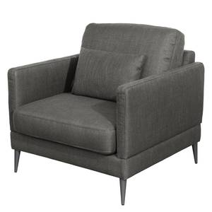 Fauteuil Schore Tissu - Gris foncé