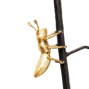 Wandgarderobe Ants On A Tree Schwarz / Gold