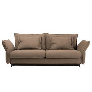 Schlafsofa Golm Webstoff - Latte Macchiato