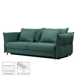 Schlafsofa Golm Webstoff - Petrol