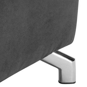 Canapé d’angle Dolgen Velours - Anthracite