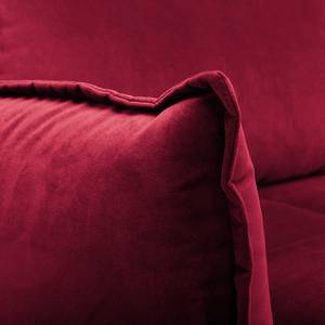 Ecksofa Dolgen Samt - Bordeaux