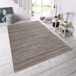 Tapis intérieur / extérieur Lotus Fibres synthétiques - Gris - 200 x 290 cm