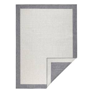 Tapis intérieur / extérieur Panama Fibres synthétiques - Gris - 120 x 170 cm