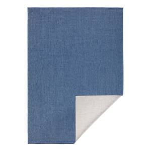 In-/Outdoorteppich Miami Kunstfaser - Jeansblau - 80 x 150 cm