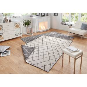 In- & outdoorvloerkleed Malaga polypropeen - Grijs - 120 x 170 cm