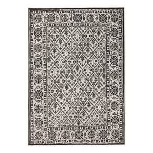 Tapis intérieur / extérieur Curacao Fibres synthétiques - Noir - 80 x 150 cm