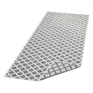 Tapis de couloir Nizza Polypropylène - Gris - 80 x 250 cm