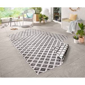 In-/Outdoorteppich Nizza Polypropylene - Grau - 120 x 170 cm