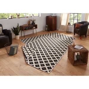 Tapis intérieur / extérieur Nizza Polypropylène - Noir - 200 x 290 cm