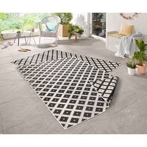 In-/Outdoorteppich Nizza Polypropylene - Schwarz - 200 x 290 cm