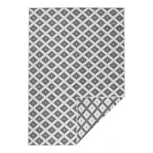 In-/Outdoorteppich Nizza Polypropylene - Grau - 80 x 150 cm