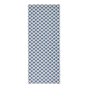 In- & outdoorloper Nizza polypropeen - Jeansblauw - 80 x 250 cm