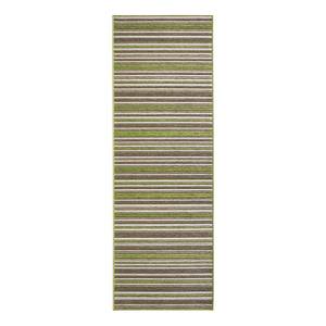 Tapis de couloir Bamboo Fibres synthétiques - Citron vert