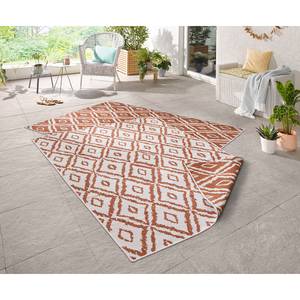 In-/Outdoorteppich Rio Polypropylene - Terracotta - 80 x 150 cm