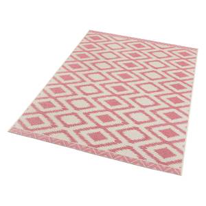 Tapis intérieur / extérieur Isle Fibres synthétiques - Rose - 140 x 200 cm