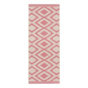 Tapis de couloir Isle Fibres synthétiques - Rose