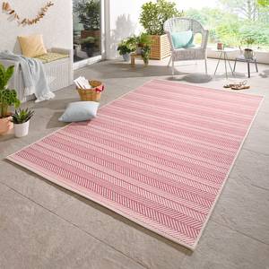 Tapis intérieur / extérieur Caribbean Fibres synthétiques - Rose vif - 180 x 280 cm